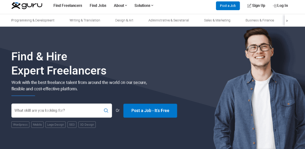 Guru-Freelancing-Platform