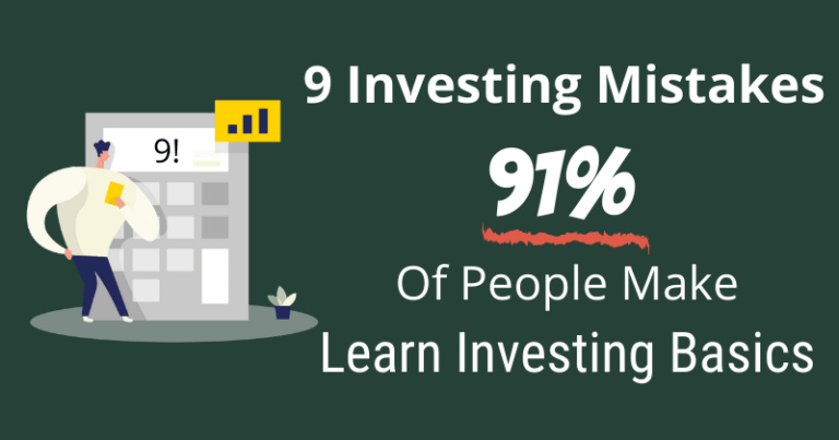 Investing Mistakes 91% Of People Make