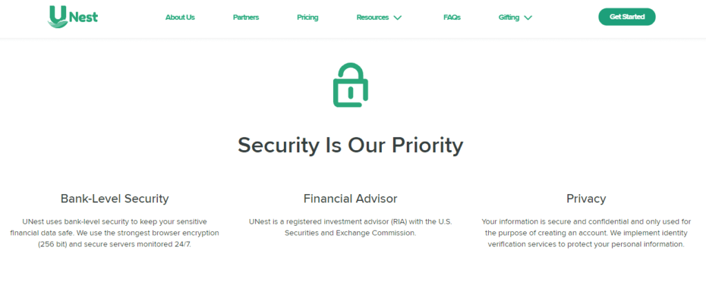 money safe in unest app security