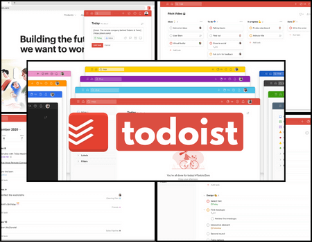 Todoist productivity to do list