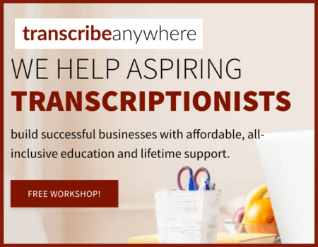 Transcribe anywhere free workshop
