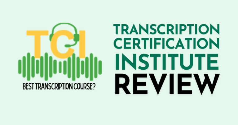 Transcription certification institute Review