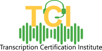 Transcription certification institute logo